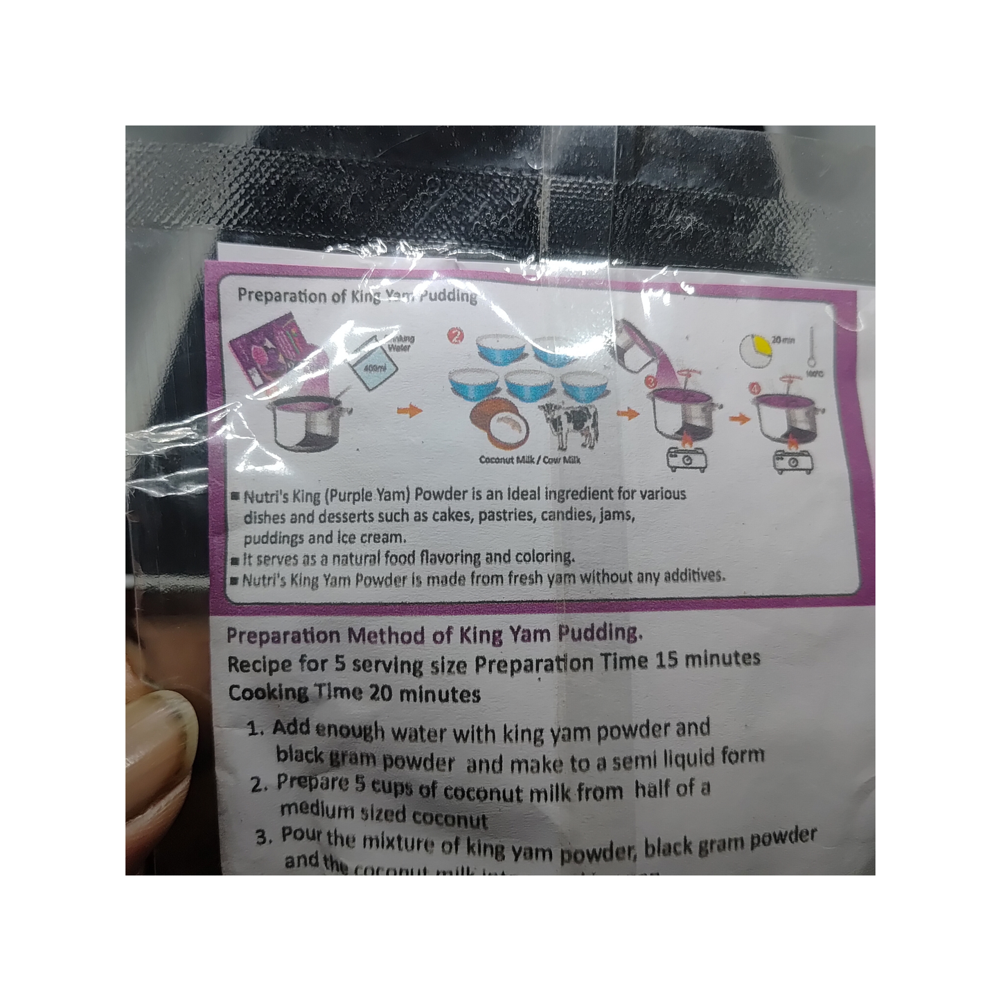 Dried King Yam Powder – Nutri Food Packers