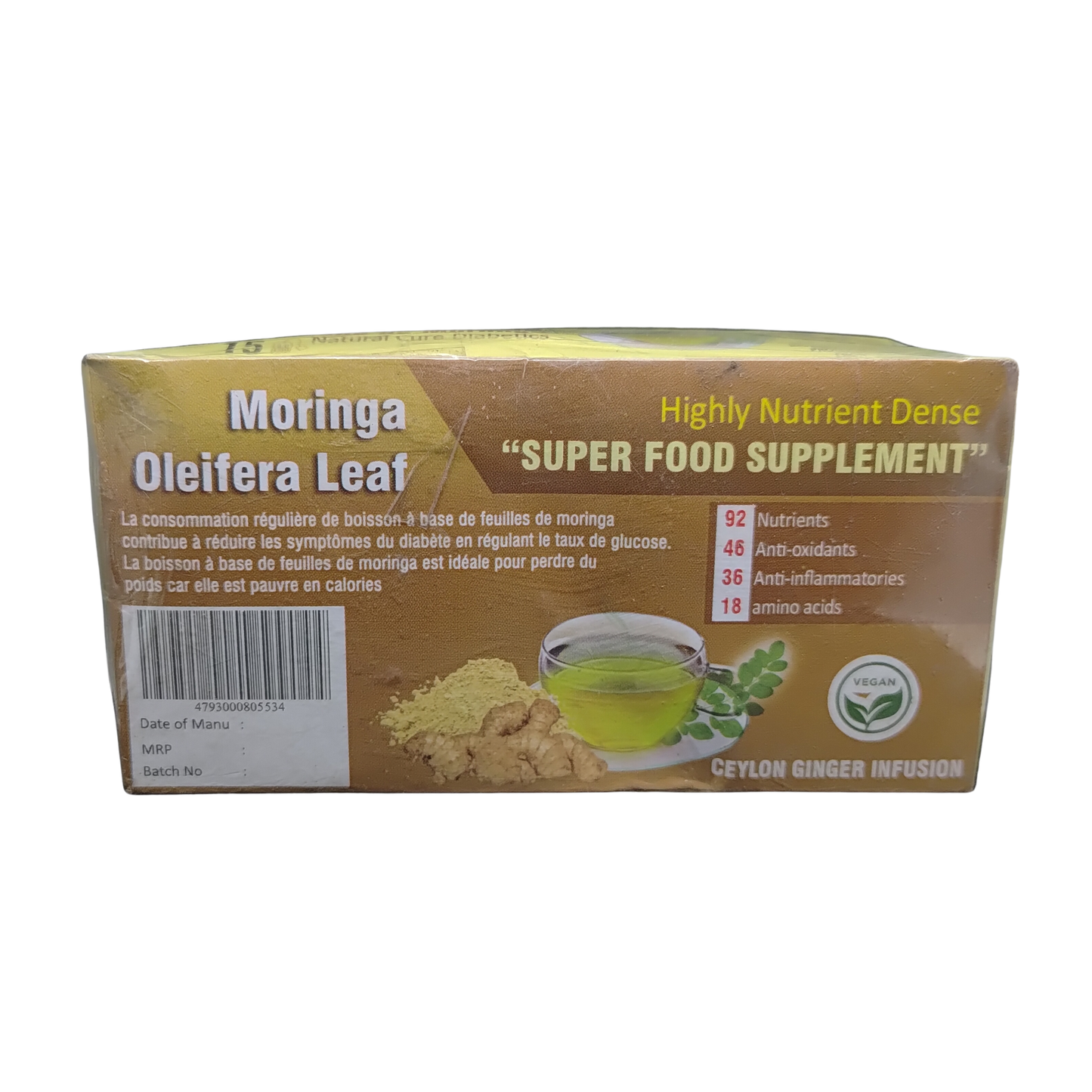 Moringa Leaf Drink with Ginger – Nutri Food Packers