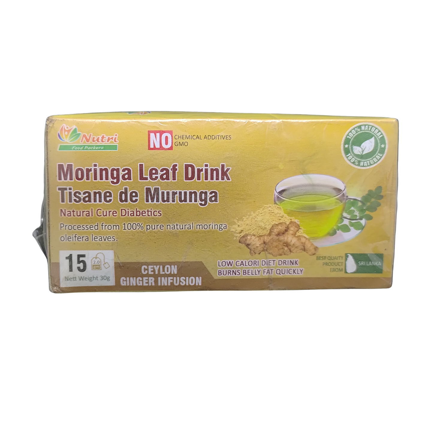Moringa Leaf Drink with Ginger – Nutri Food Packers