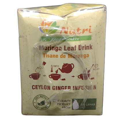 Moringa Leaf Drink with Ginger – Nutri Food Packers