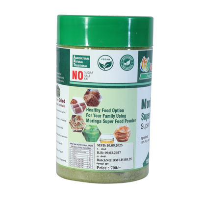 Moringa Oleifera Super Food Powder – Nutri Food Packers