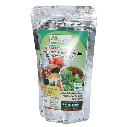 Thoothuvalai Rasam powder  – Nutri Food Packers